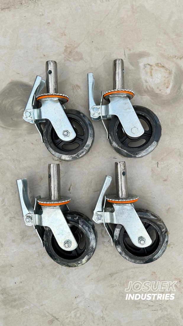 Ruedas giratorias con freno de andamio Rentals Josuek